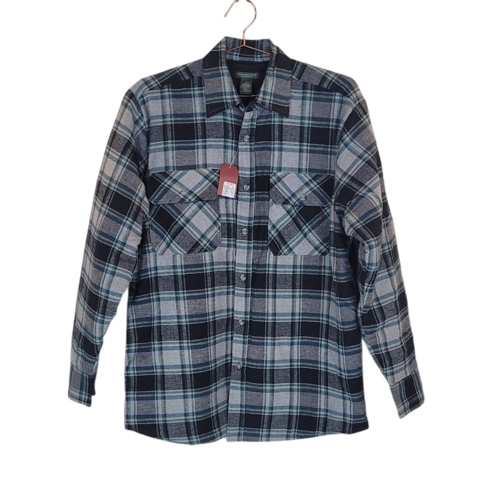 Great Northwest Plaid Heavyweight Shirt Shacket Jacket Size M